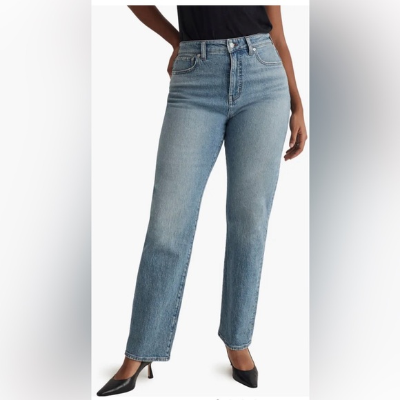 Madewell The Curvy '90s Straight Leg Jeans Size 25P - Picture 1 of 8